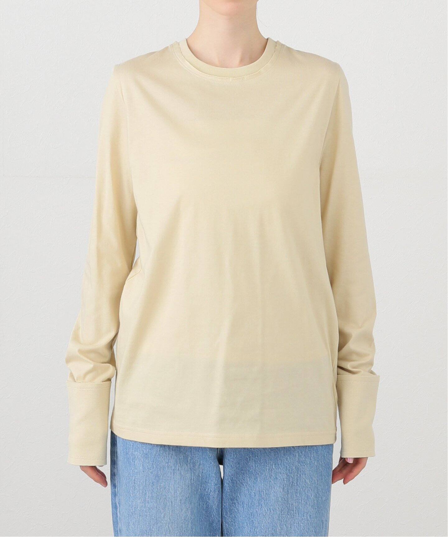 ETRE TOKYO カットオフコットンロンTee 1224512104（Tシャツ 