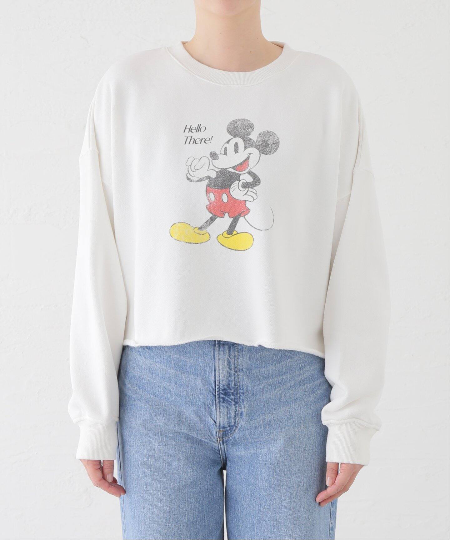 +81BRANCA 81ブランカ Mickey sweat 81BRANCA 81ブランカ Mickey sweat