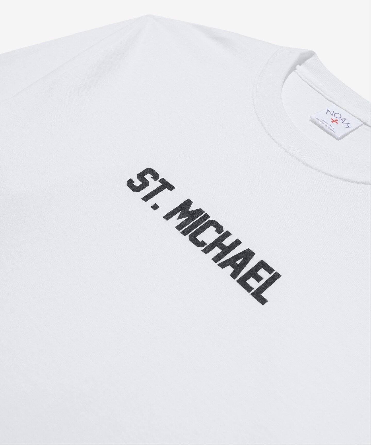 NOAH ホワイト ロンT NOAH NYC(ノアニューヨーク) / 長袖Tシャツ/L/コットン/WHT/着用