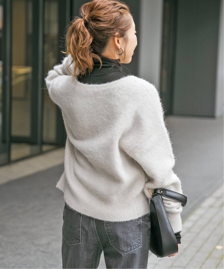 シアーハイネックプルオーバー（Tシャツ／カットソー）｜Spick and 