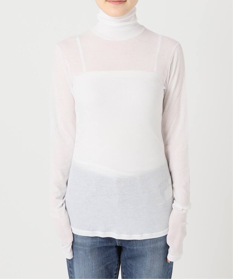 SOWER サワー SARA カットソー ロンT ハイネック プルオーバー