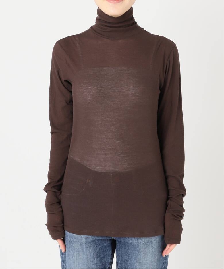 シアーハイネックプルオーバー（Tシャツ／カットソー）｜Spick and 