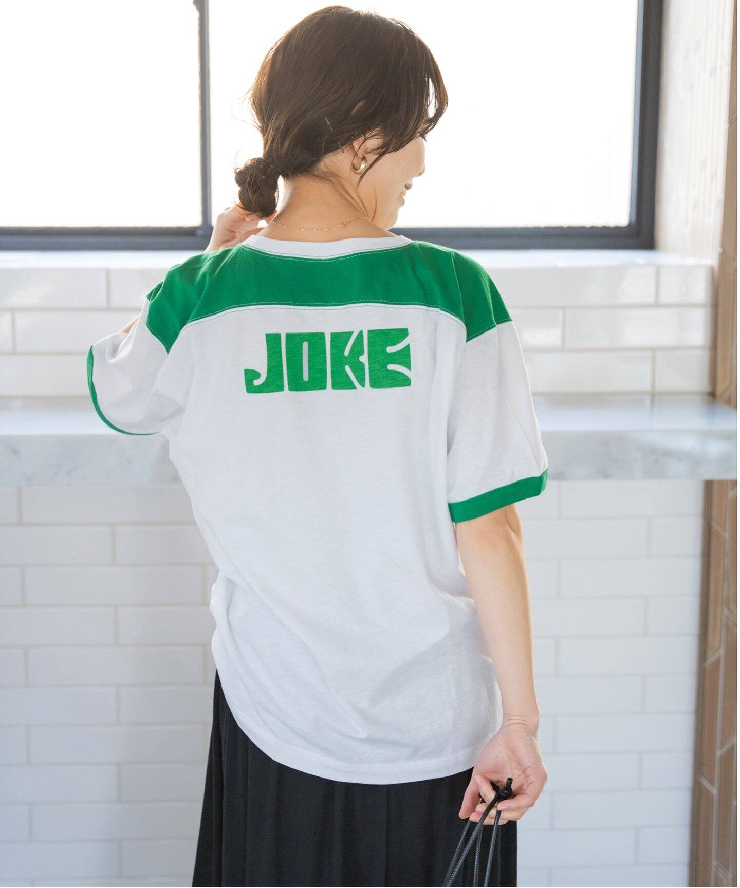 Spick and Span リネンフットボールTシャツ Spick & Span（スピックアンドスパン）の「リネンフットボールT