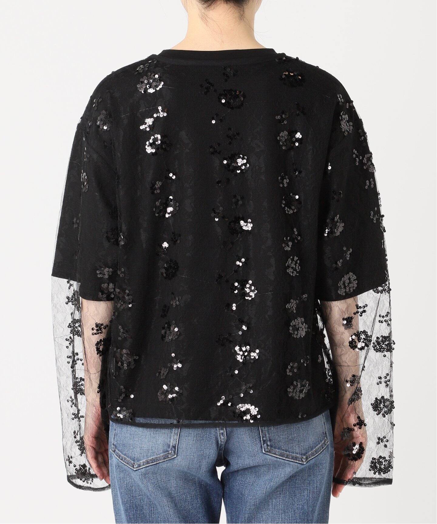スパンコールチュール*Tシャツ（Tシャツ／カットソー）｜Spick & Span 