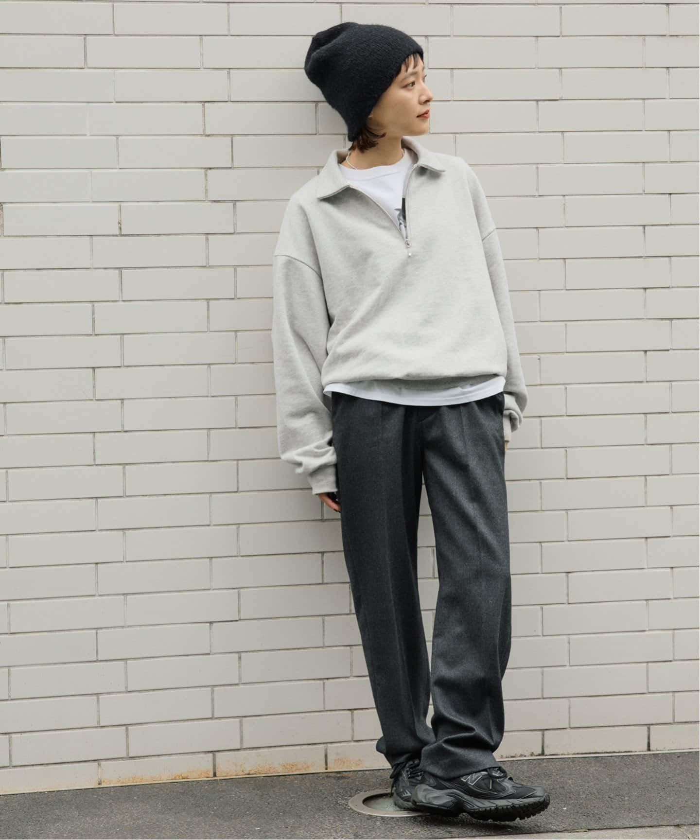 MAO MORITA × Spick & Span】Half zipスウェット（スウェット