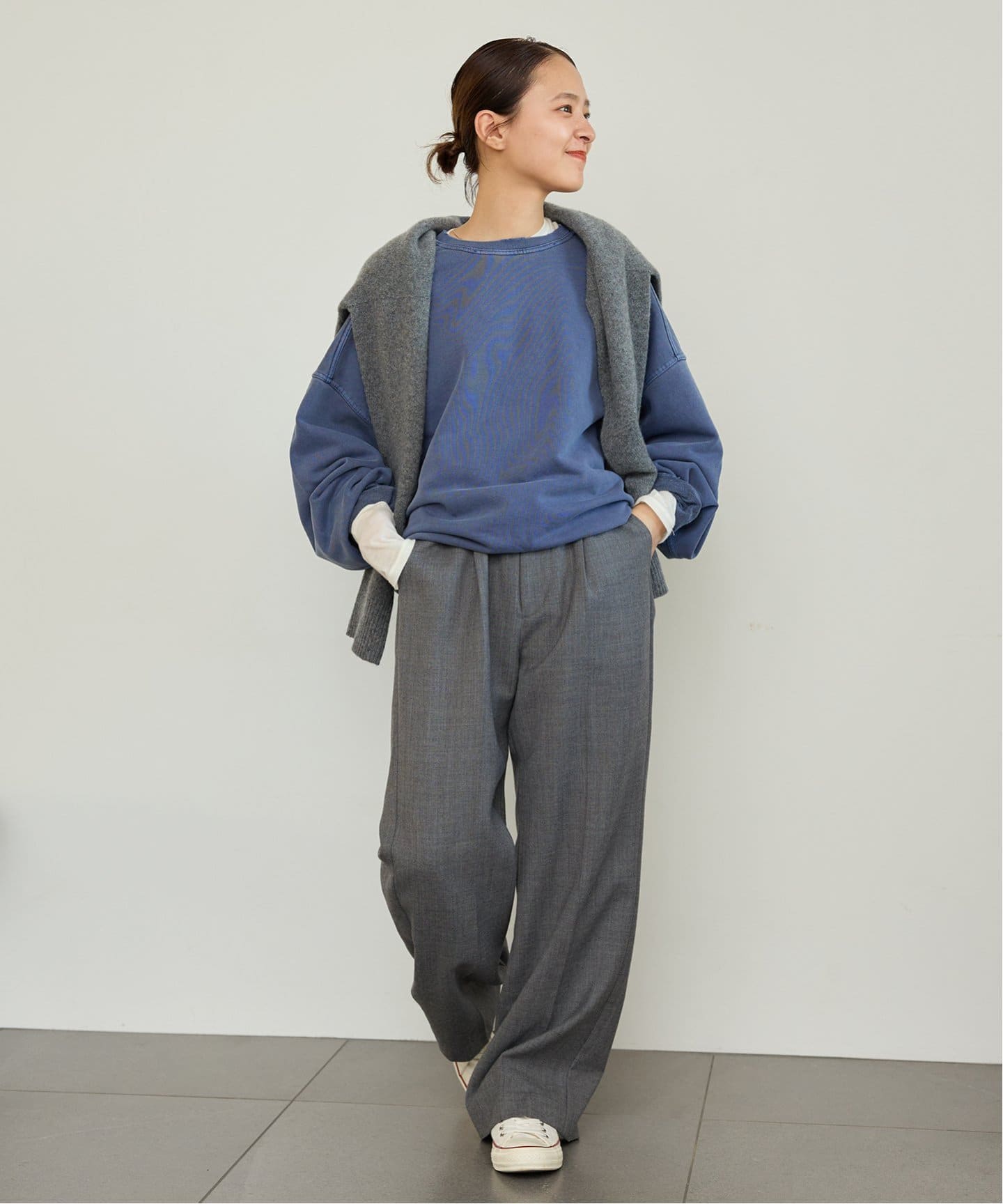 MAO MORITA × Spick & Span】VINTAGE加工 スウェット（スウェット