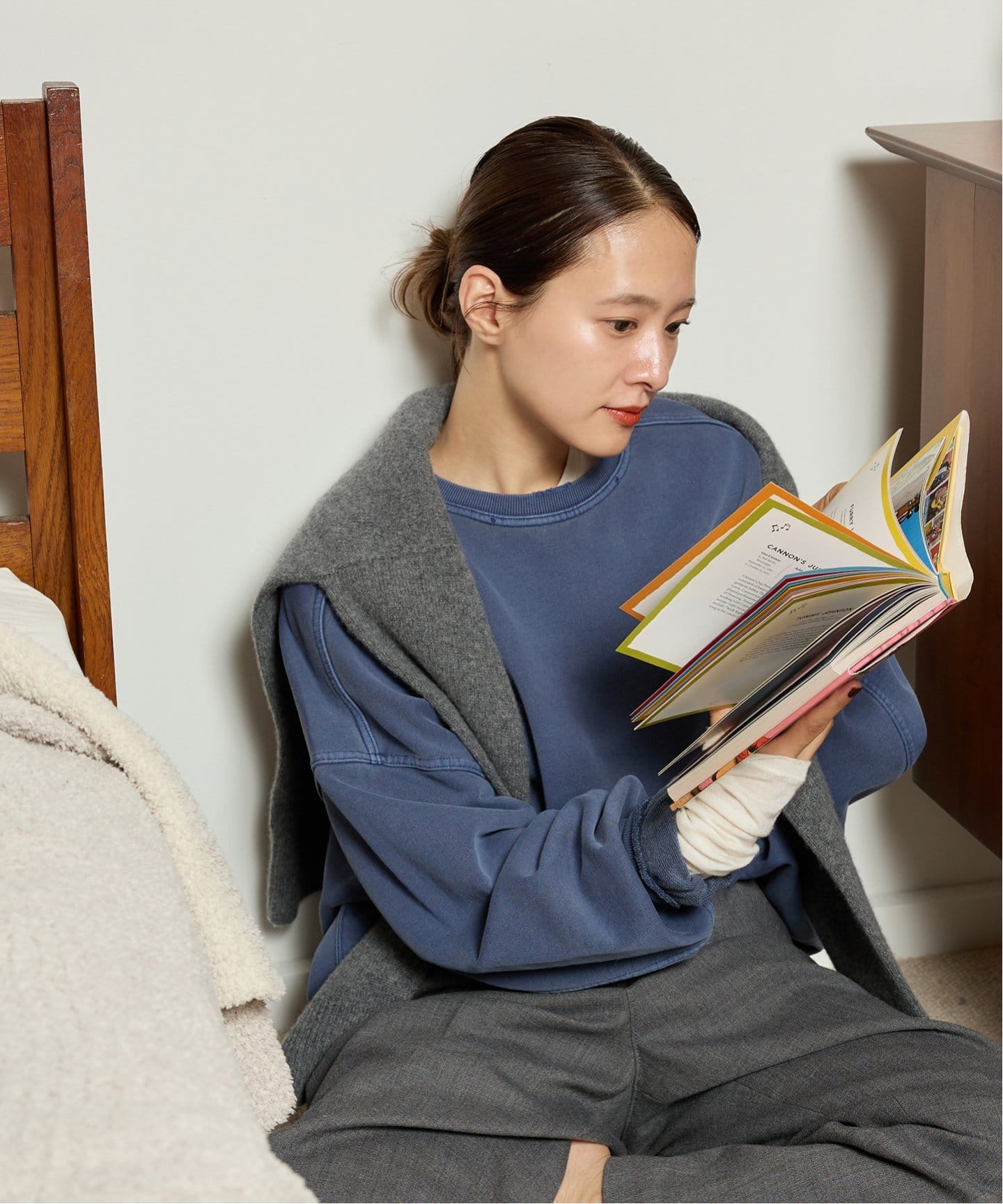 MAO MORITA × Spick & Span】VINTAGE加工 スウェット（スウェット