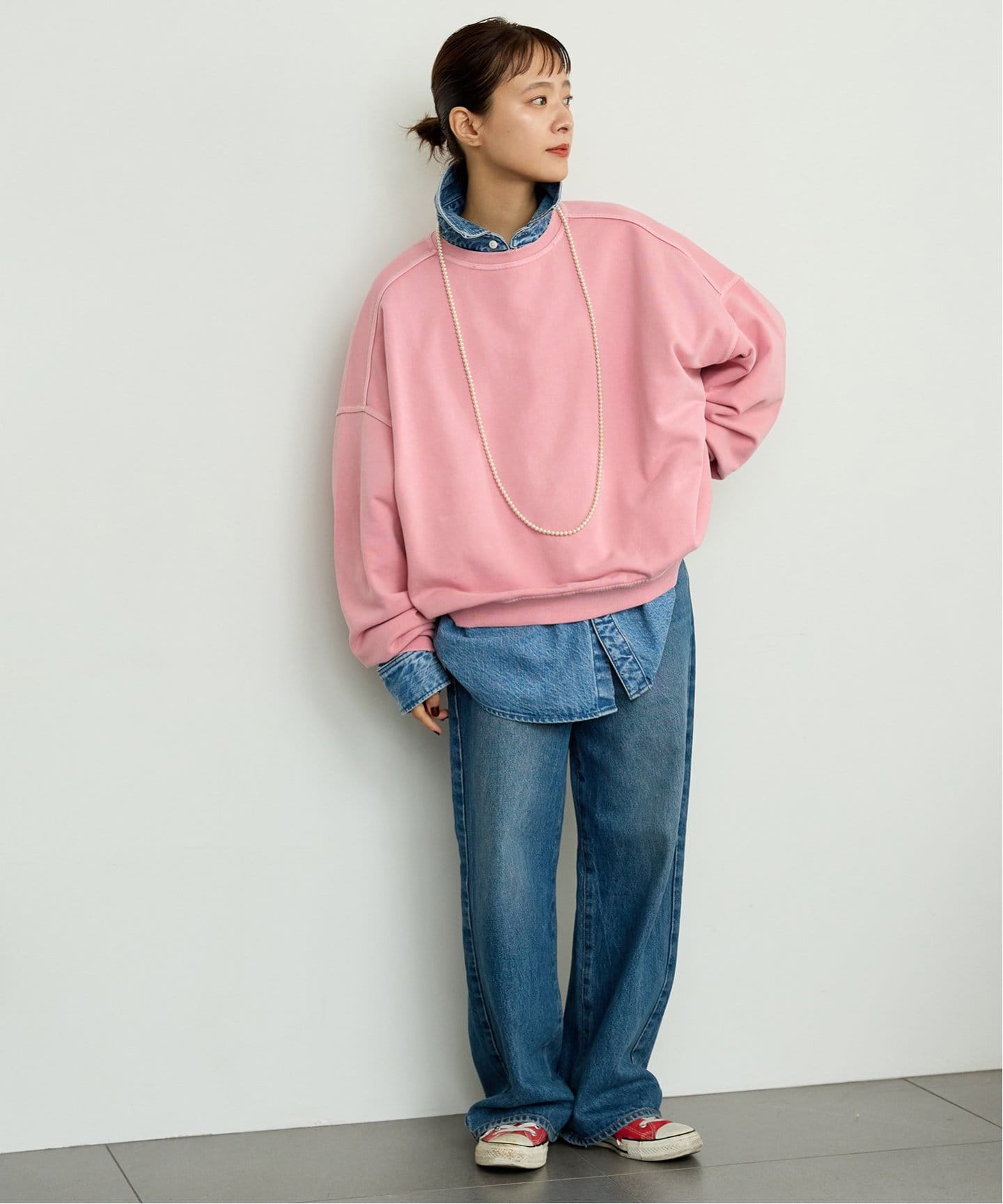 MAO MORITA × Spick & Span】VINTAGE加工 スウェット（スウェット