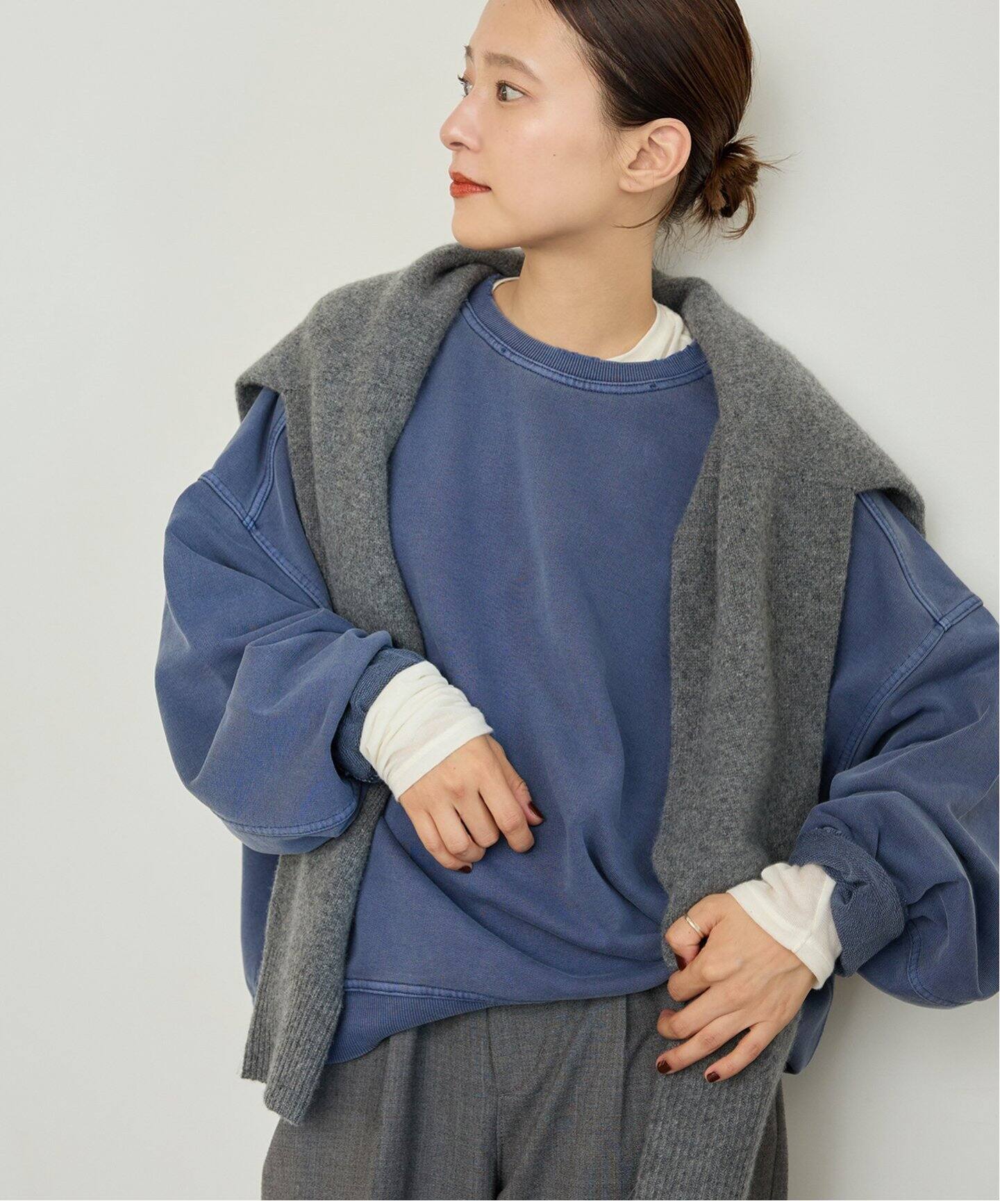MAO MORITA × Spick & Span】VINTAGE加工 スウェット（スウェット 