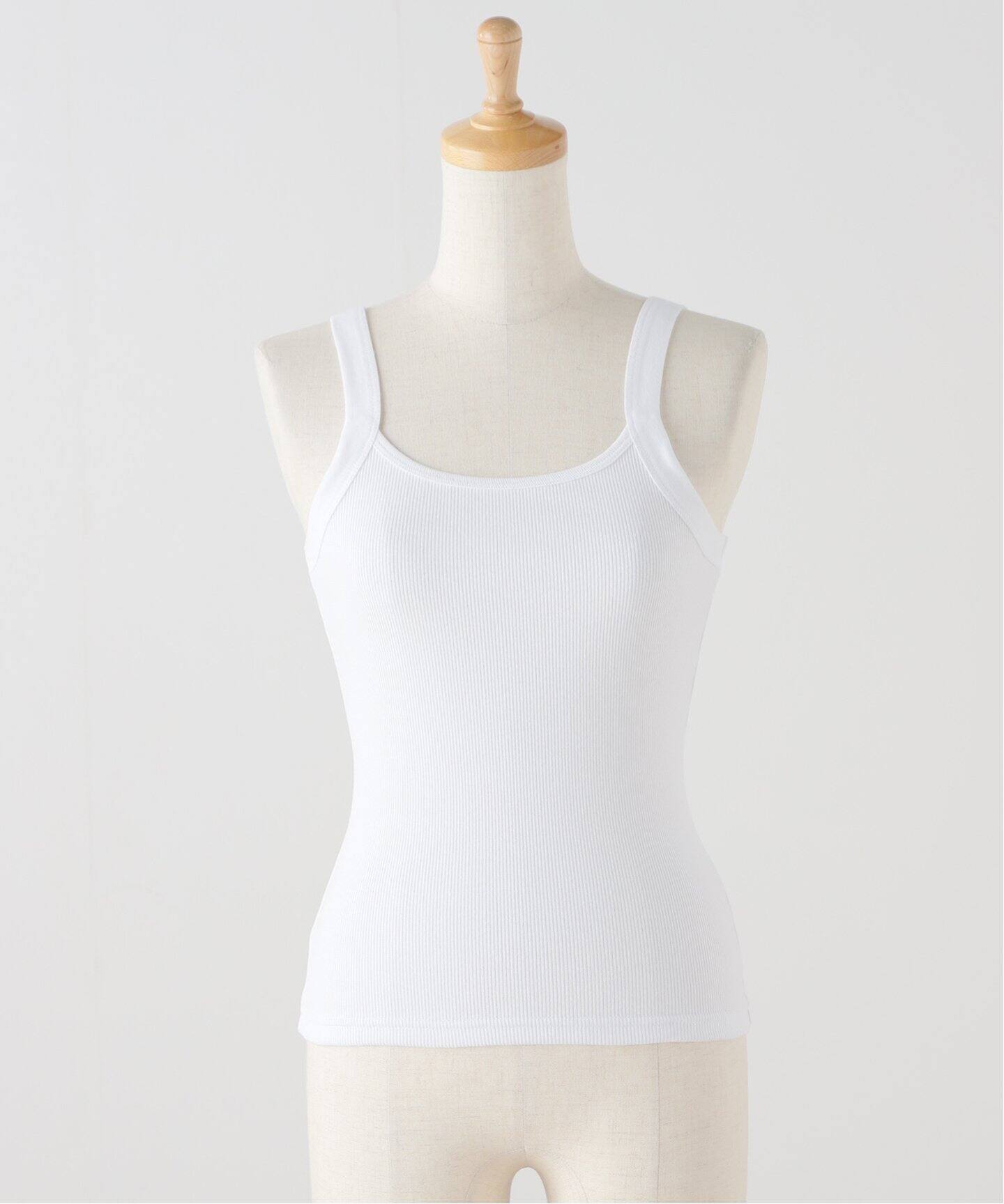 CaRouseLamBRa / ケラウズランブラ STRETCH RIB CAMISOLE 241-282 
