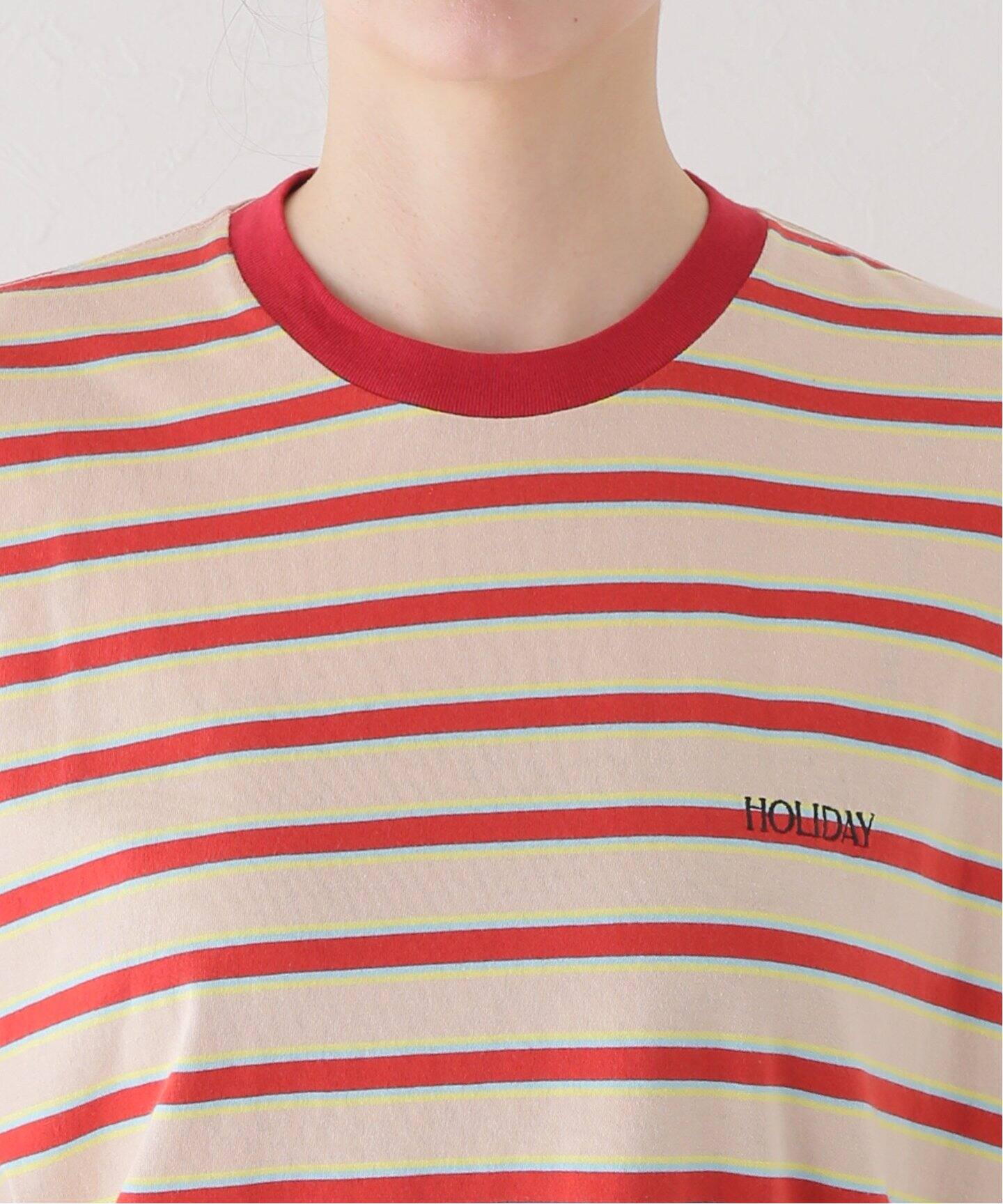 HOLIDAY / ホリデイ SUPER FINE BORDER T-SHIRT 24101107（Tシャツ  
