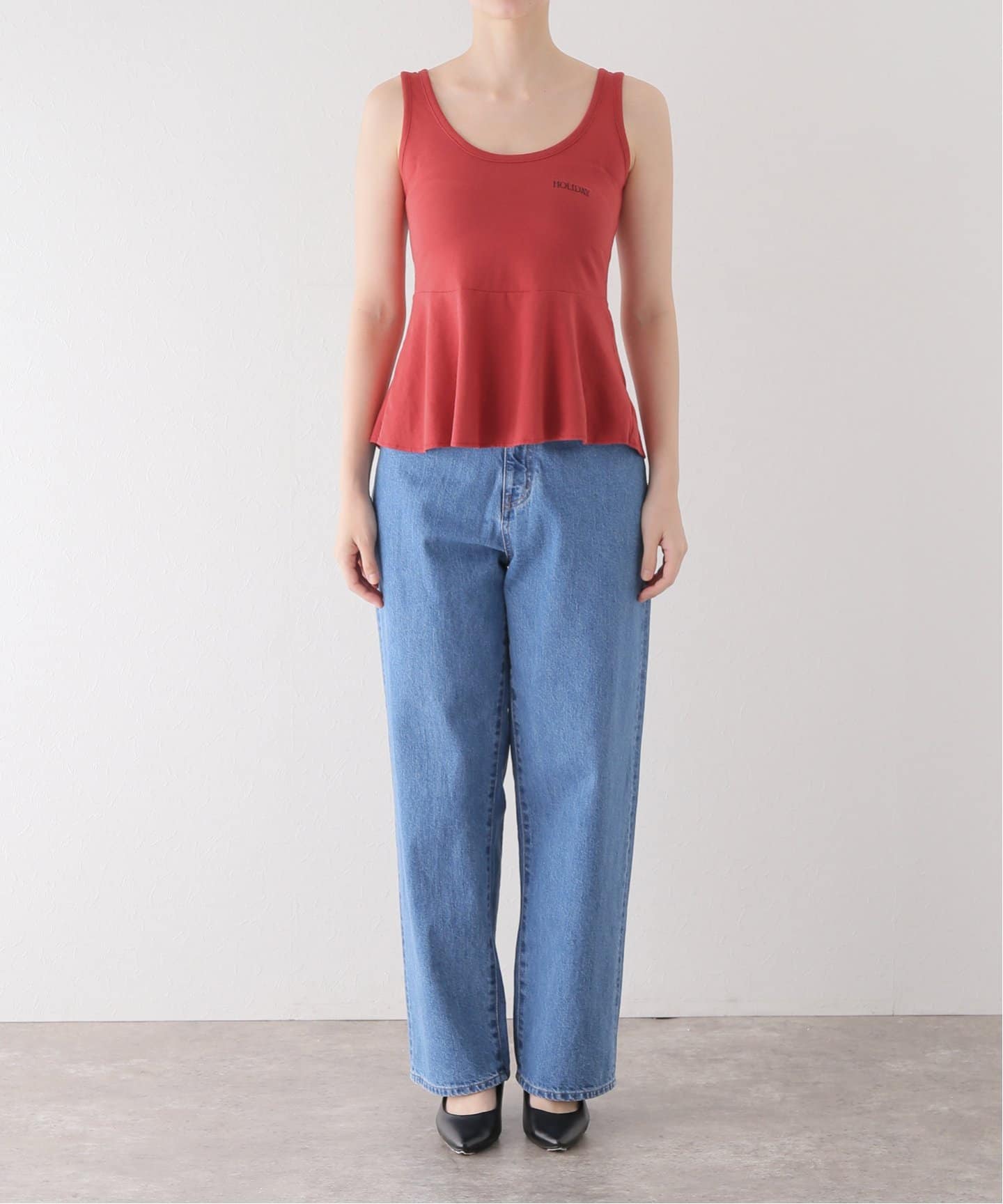 SUPER FINE FLARE TANK TOP（HOLIDAY）｜HOLIDAY（ホリデイ