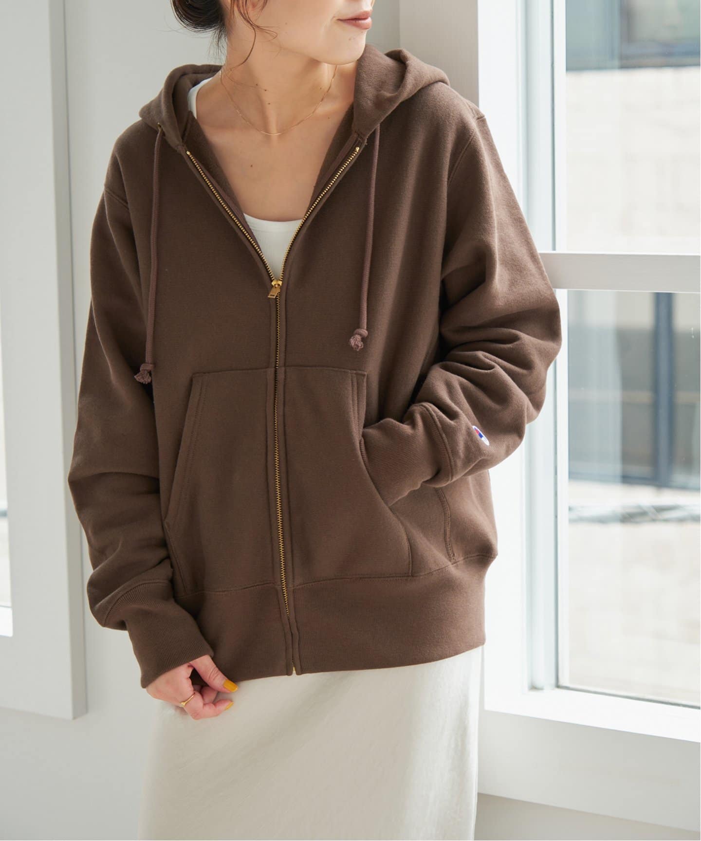 Champion / チャンピオン REVERSE WEAVE ZIP HOODED SWEATS C3