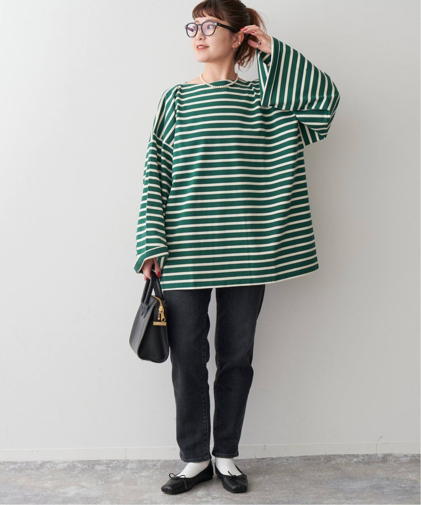 ≪一部店舗+WEB限定≫OBLADA / オブラダ GUERNSEY BORDER（Tシャツ 