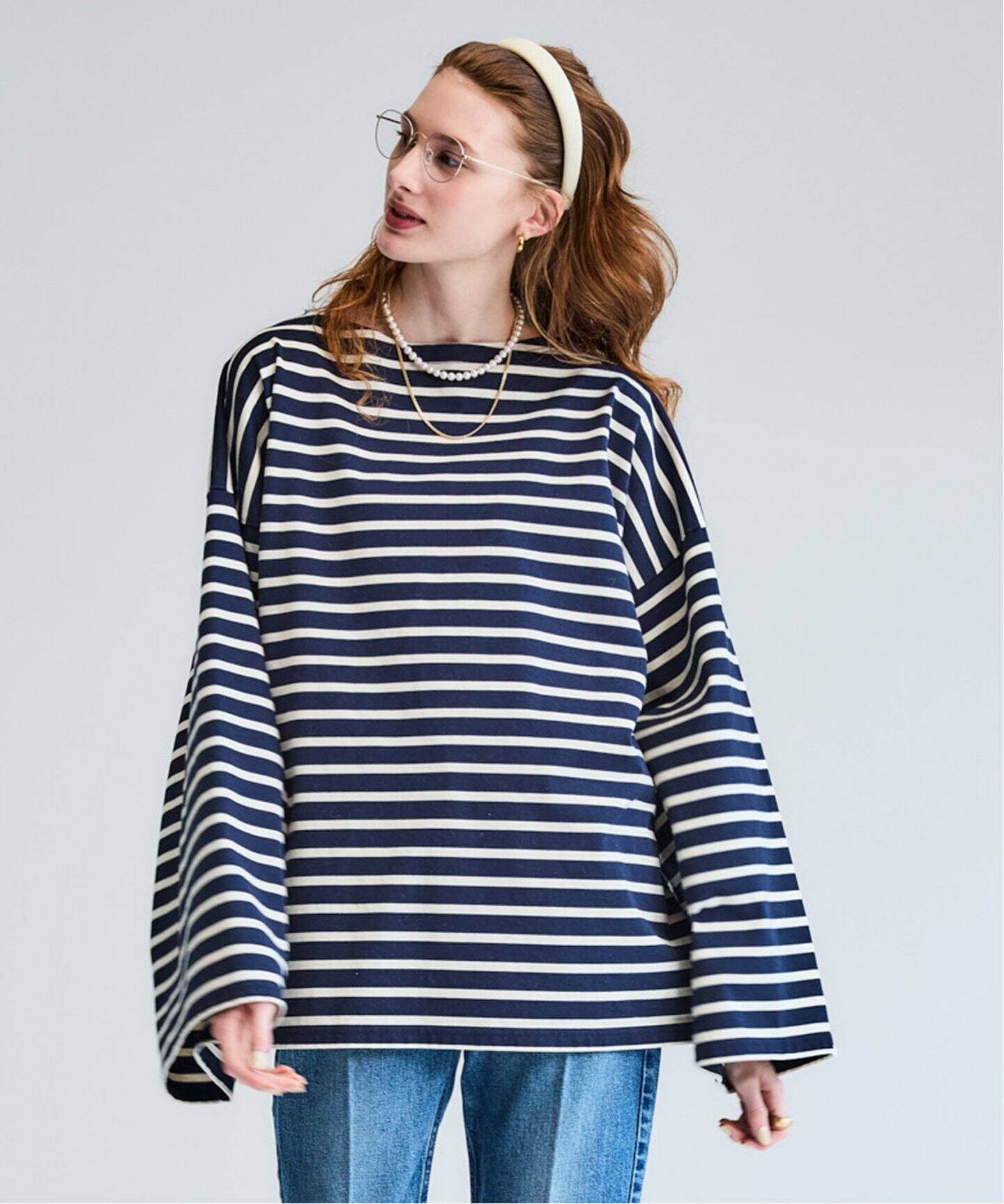 ≪一部店舗+WEB限定≫OBLADA / オブラダ GUERNSEY BORDER（Tシャツ 