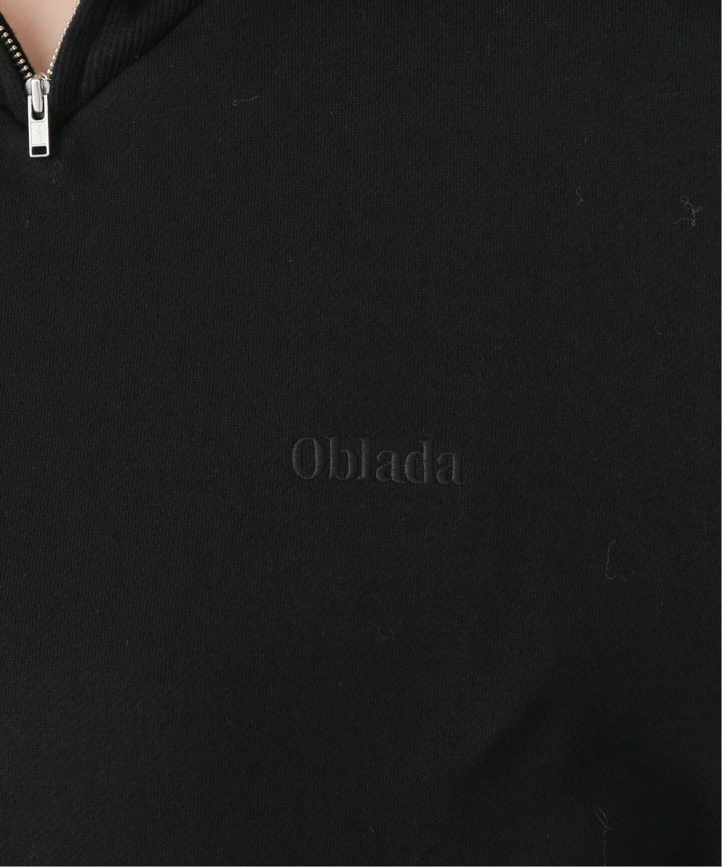 独特な 【送料無料】 / ≪一部店舗+WEB限定≫OBLADA オブラダ Sweat Zip Half トップス