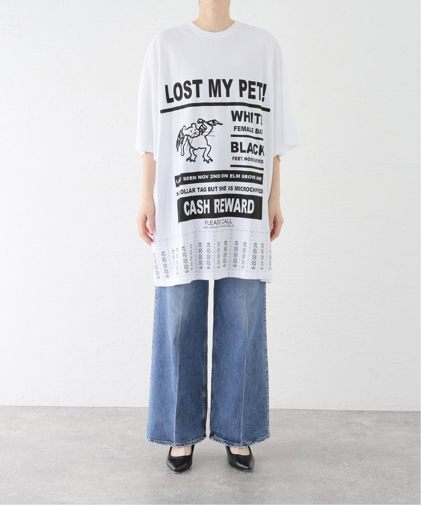≪一部店舗+WEB限定≫MM6 / エムエム6 BASIC JERSEY Tee S62GD0188 