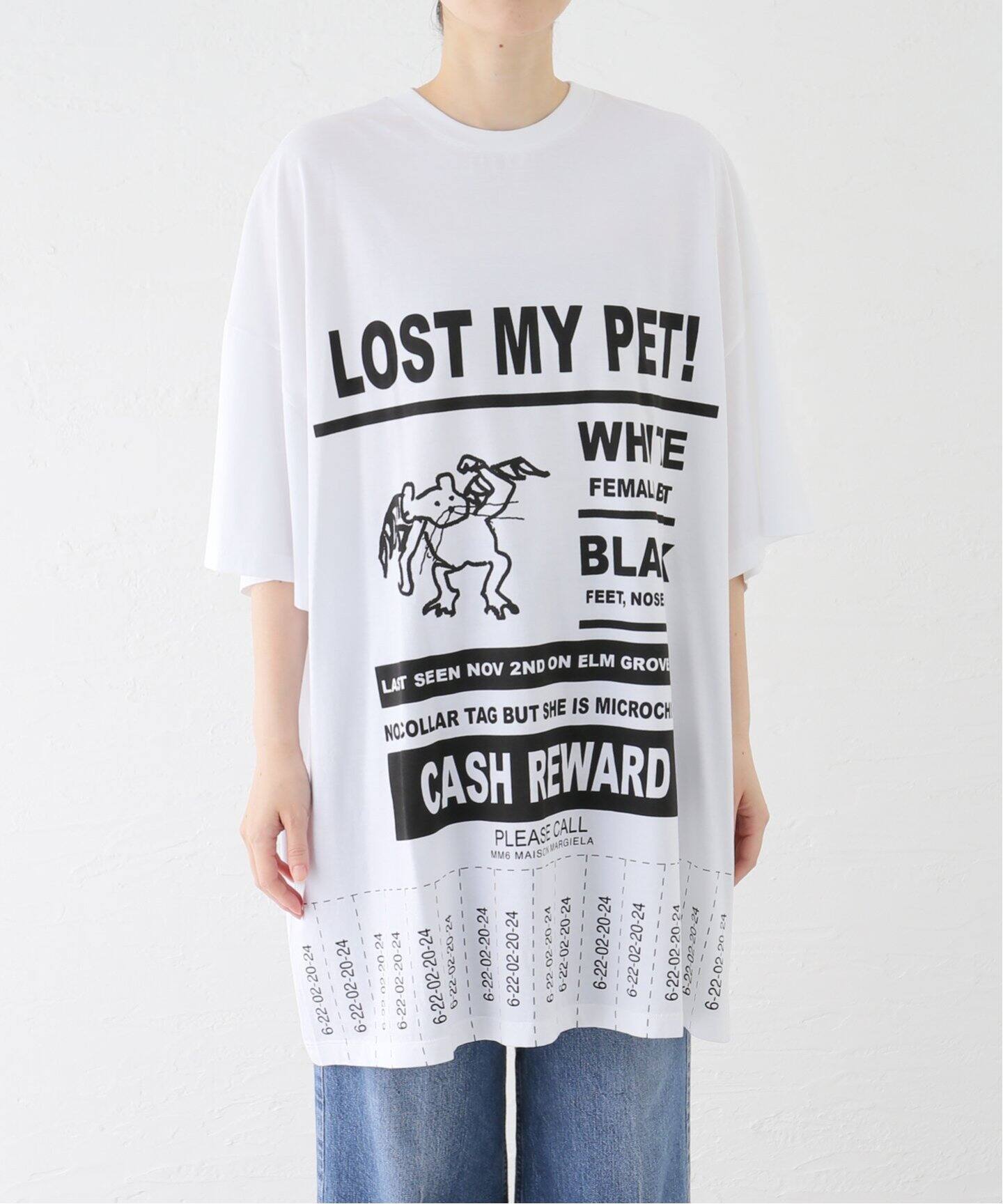 ≪一部店舗+WEB限定≫MM6 / エムエム6 BASIC JERSEY Tee S62GD0188 