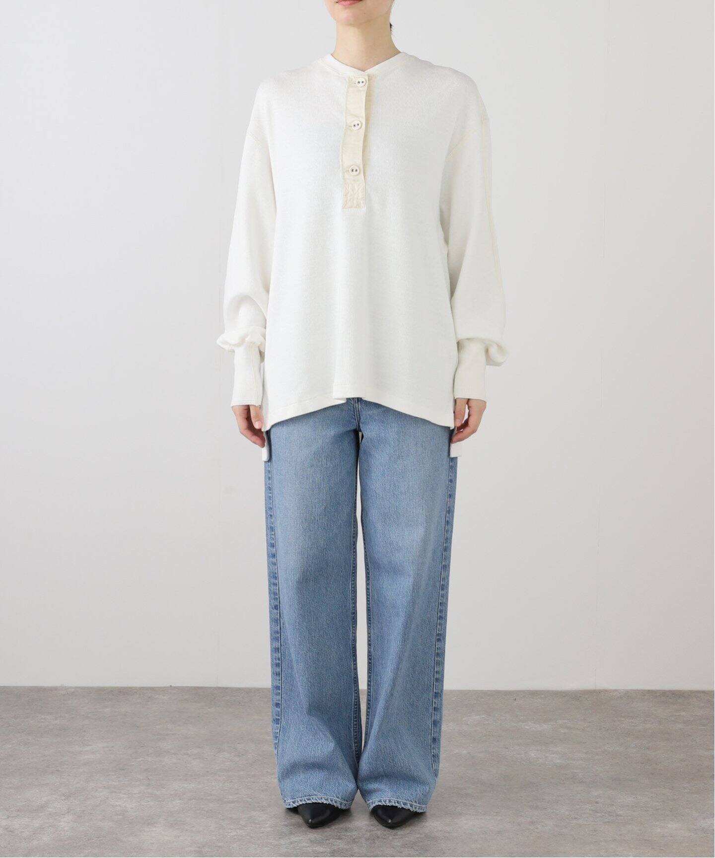 ≪WEB限定≫OBLADA / オブラダ MILITARY HENRY（Tシャツ／カットソー 