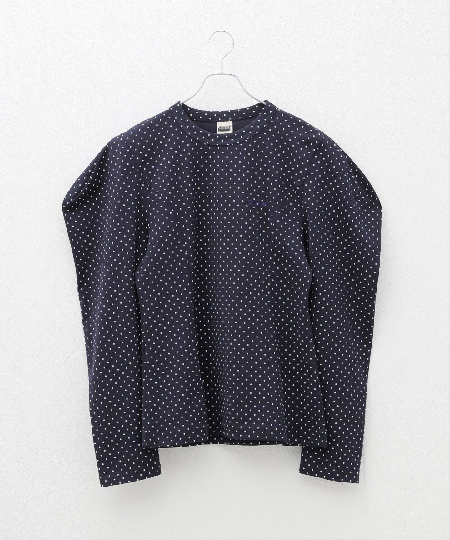 HOLIDAY / ホリデイ DOT PUFF SLEEVE TOPS 24201009（Tシャツ 