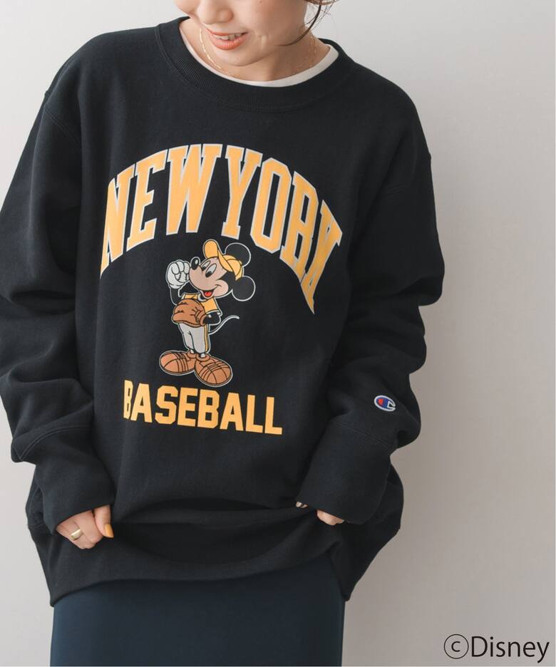 WEB＋名古屋店限定》Champion CREW NECK SWEATSHIRT MICKY C3-A031 