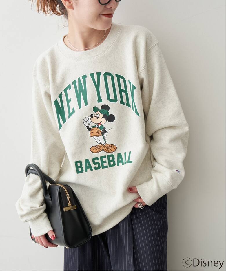 WEB＋名古屋店限定》Champion CREW NECK SWEATSHIRT MICKY C3-A031 