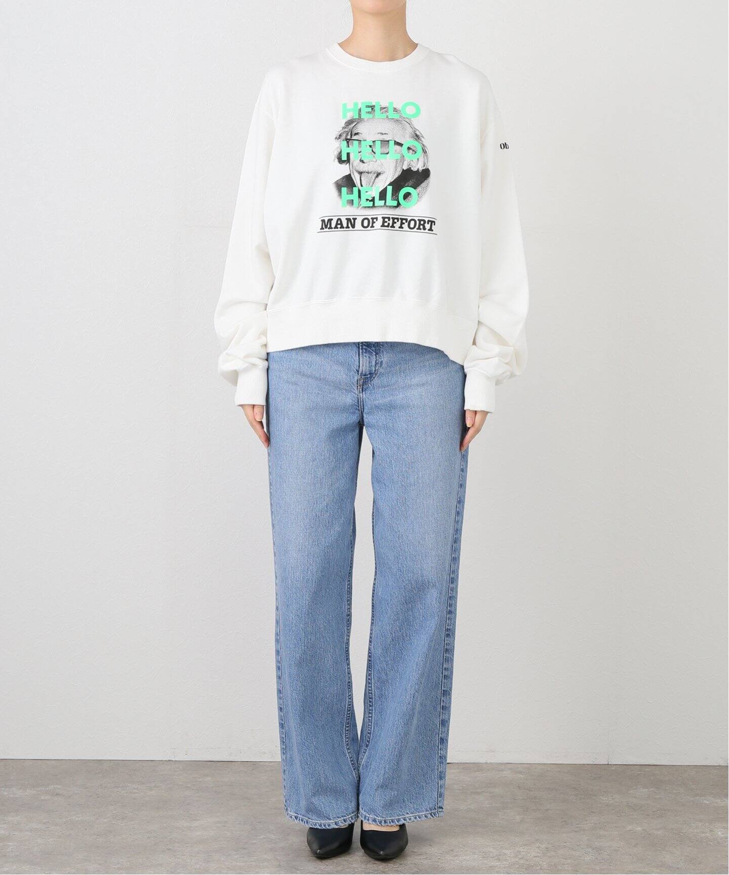 ≪一部店舗+WEB限定≫OBLADA / オブラダ EINSTEIN SWEAT（スウェット 