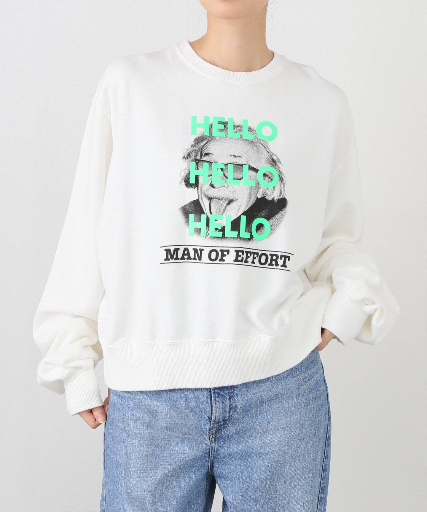 ≪一部店舗+WEB限定≫OBLADA / オブラダ EINSTEIN SWEAT（スウェット 