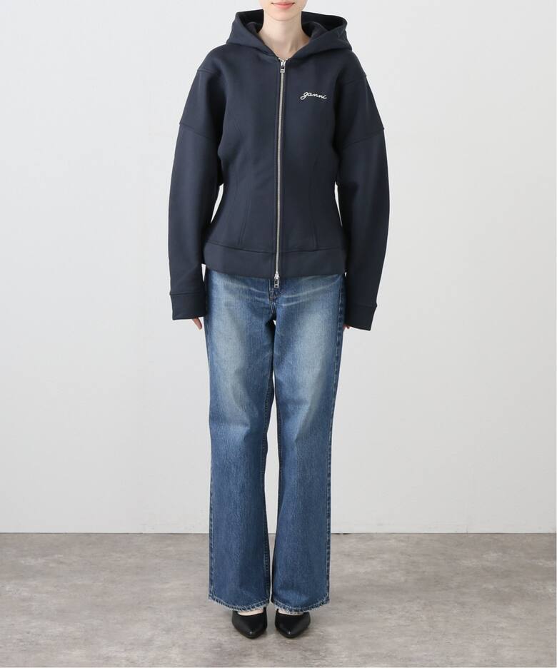 GANNI / ガニー】 Heavy Fleece Zip Hoodie（パーカー）｜UBY Spick 