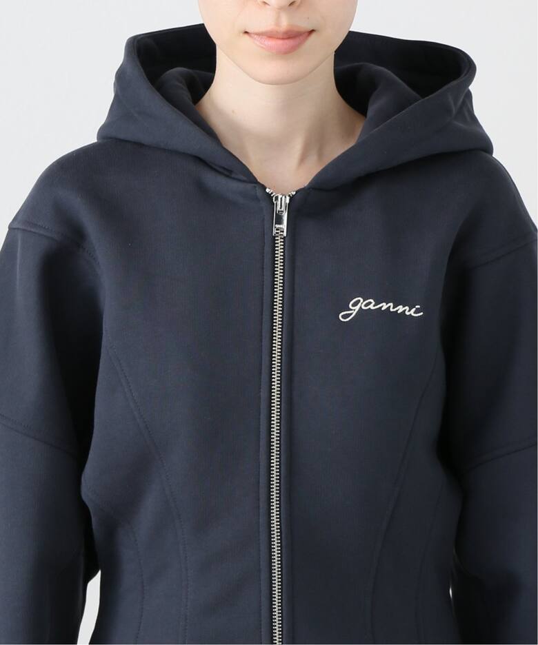 GANNI / ガニー】 Heavy Fleece Zip Hoodie（パーカー）｜UBY Spick 