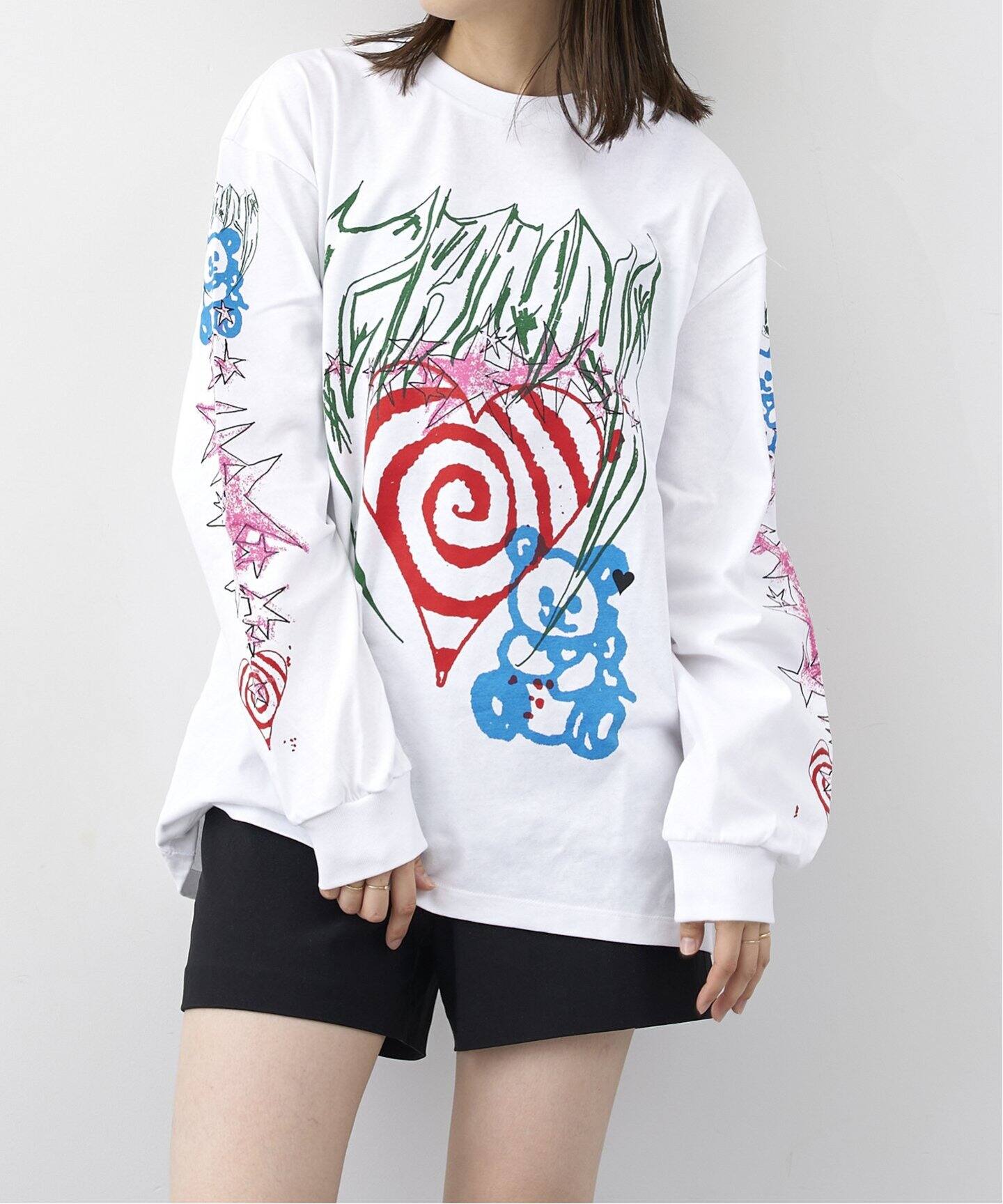 GANNI / ガニー】 Future Heavy Jersey L/S Tee（Tシャツ／カットソー 