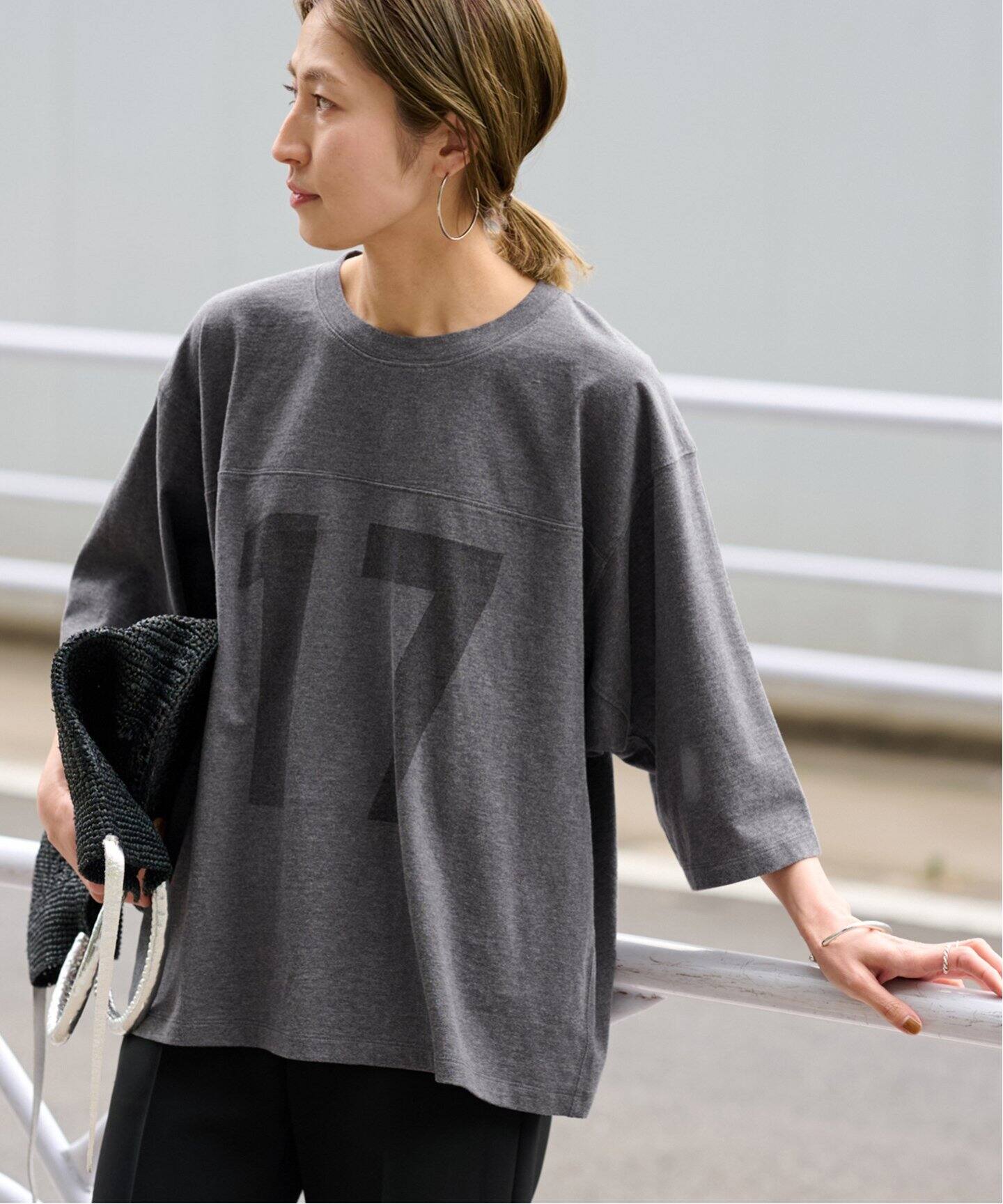 ナンバープリントTEE（Tシャツ／カットソー）｜FRAMeWORK（フレーム 