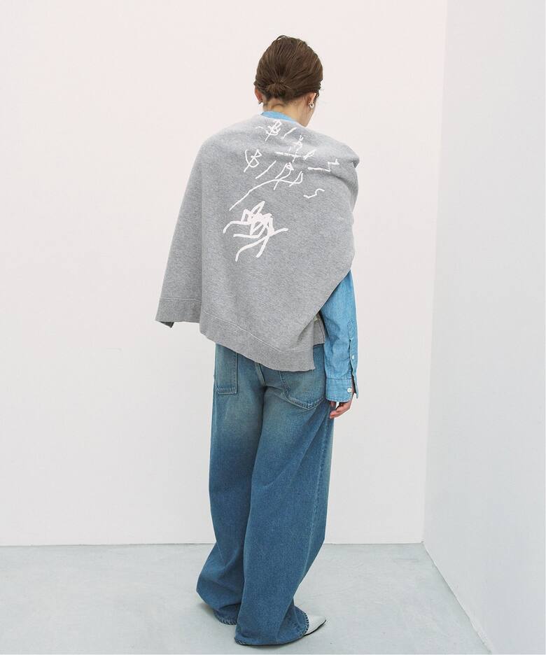 LEVI PATA×FRAMeWORK ポンチョスエット（スウェット）｜FRAMeWORK  