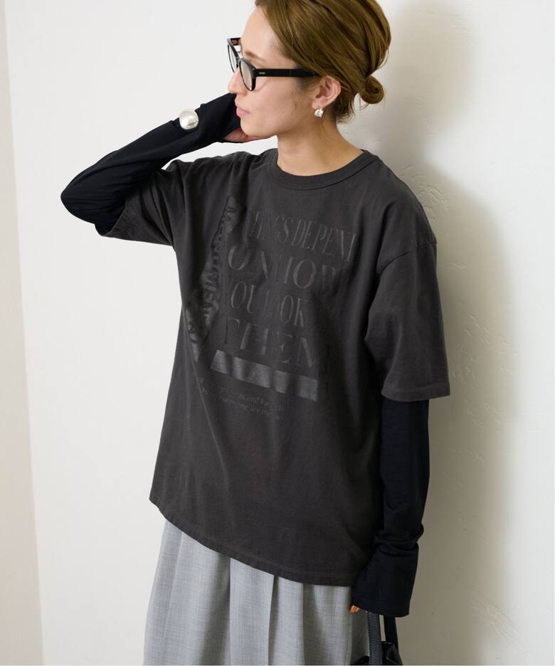 PRINT TEE（Tシャツ／カットソー）｜FRAMeWORK（フレームワーク）の 