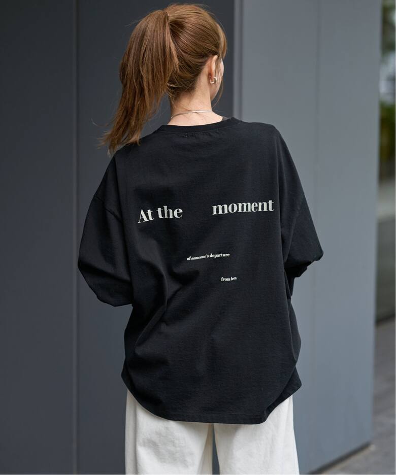 haru×FRAMeWORK】ロゴロンT（Tシャツ／カットソー）｜FRAMeWORK 