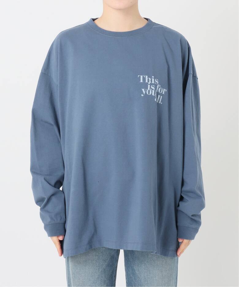 haru×FRAMeWORK】ロゴロンT（Tシャツ／カットソー）｜FRAMeWORK 