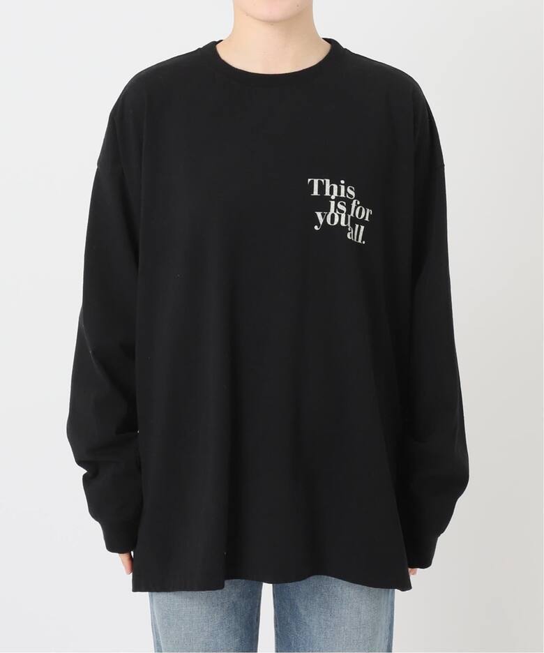≪追加≫【haru×FRAMeWORK】ロゴロンT2（Tシャツ／カットソー 