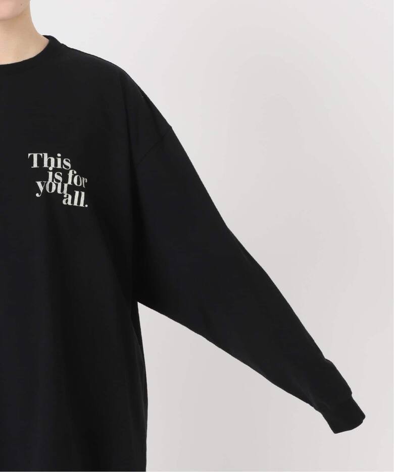 ≪追加≫【haru×FRAMeWORK】ロゴロンT2（Tシャツ／カットソー  