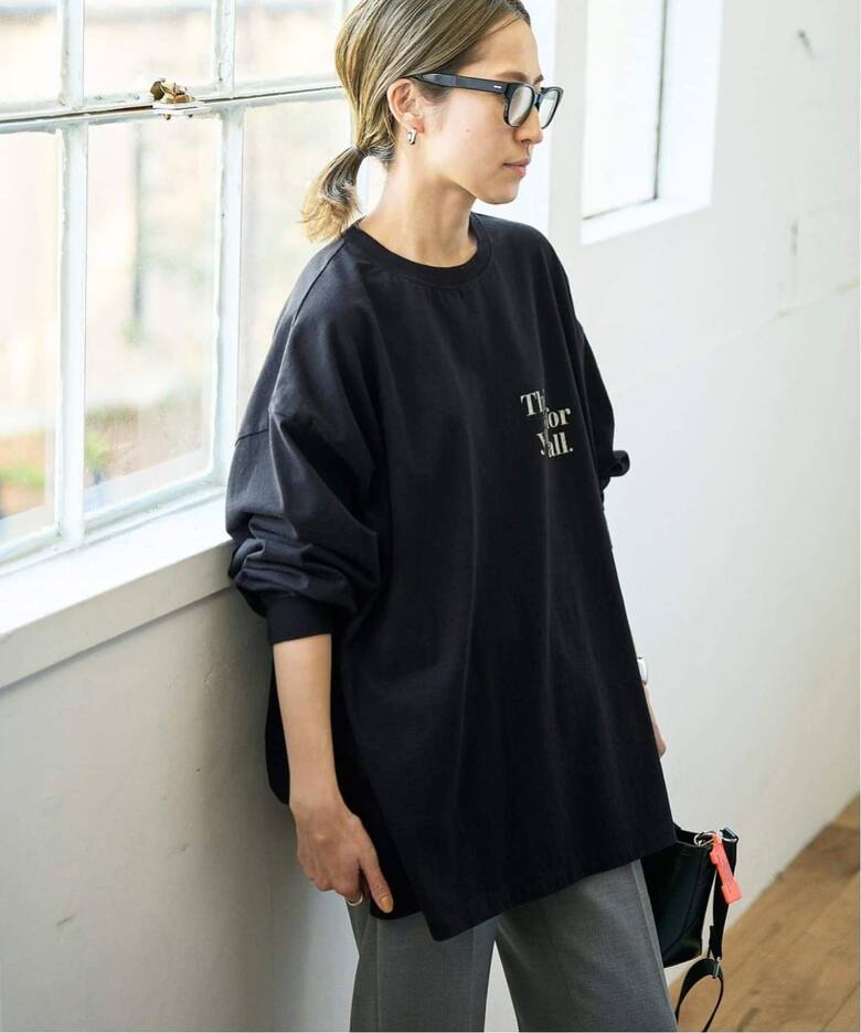 ≪WEB限定追加≫【haru×FRAMeWORK】ロゴロンT3（Tシャツ／カットソー 