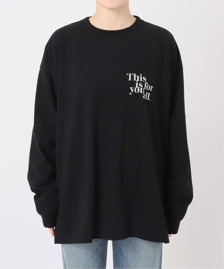 ≪WEB限定追加≫【haru×FRAMeWORK】ロゴロンT3（Tシャツ／カットソー 