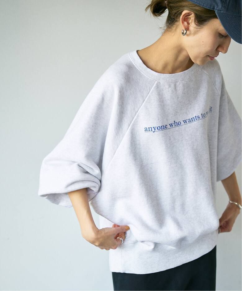 haru×FRAMeWORK】ロゴスエット（スウェット）｜FRAMeWORK（フレーム  