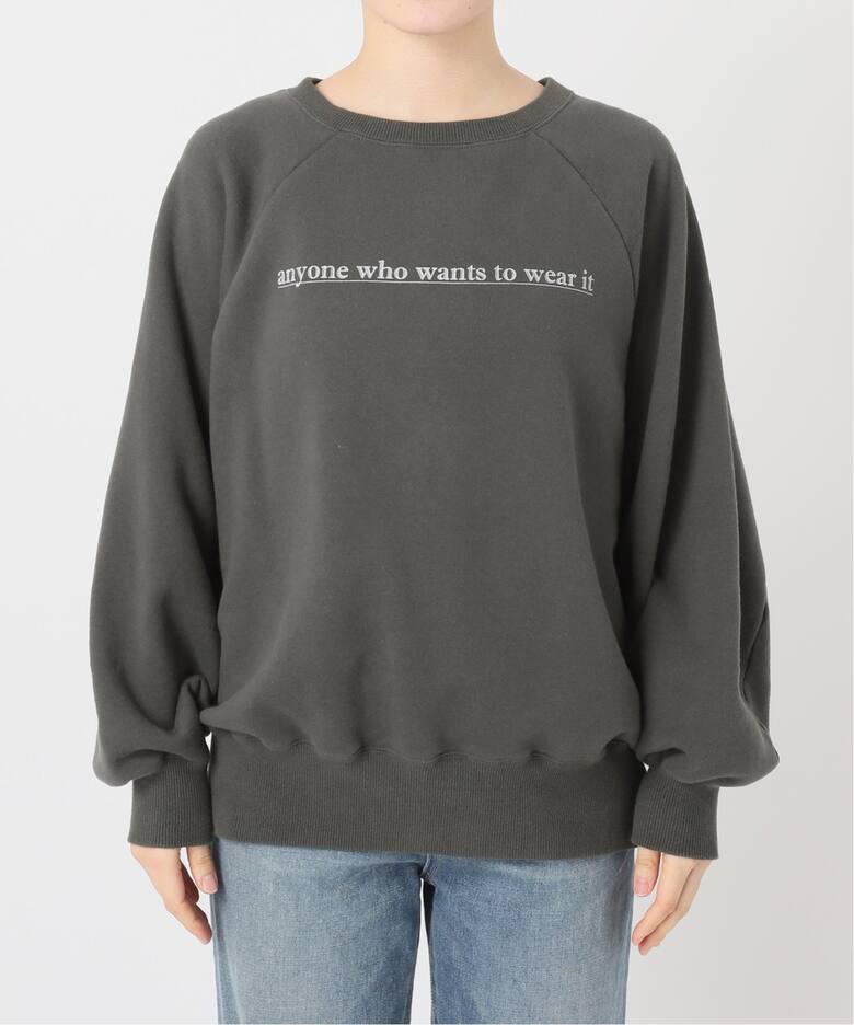 haru×FRAMeWORK】ロゴスエット（スウェット）｜FRAMeWORK（フレーム  