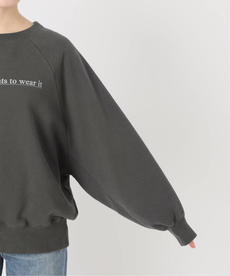 haru×FRAMeWORK】ロゴスエット（スウェット）｜FRAMeWORK（フレーム  