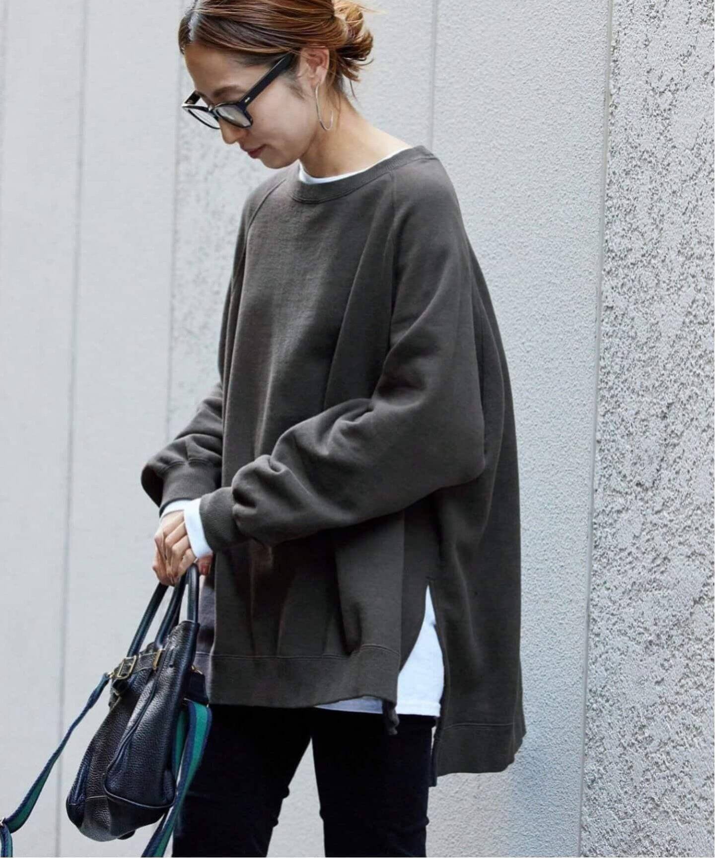 ≪一部店舗限定・WEB追加≫ラグランポンチョスエット2（スウェット  