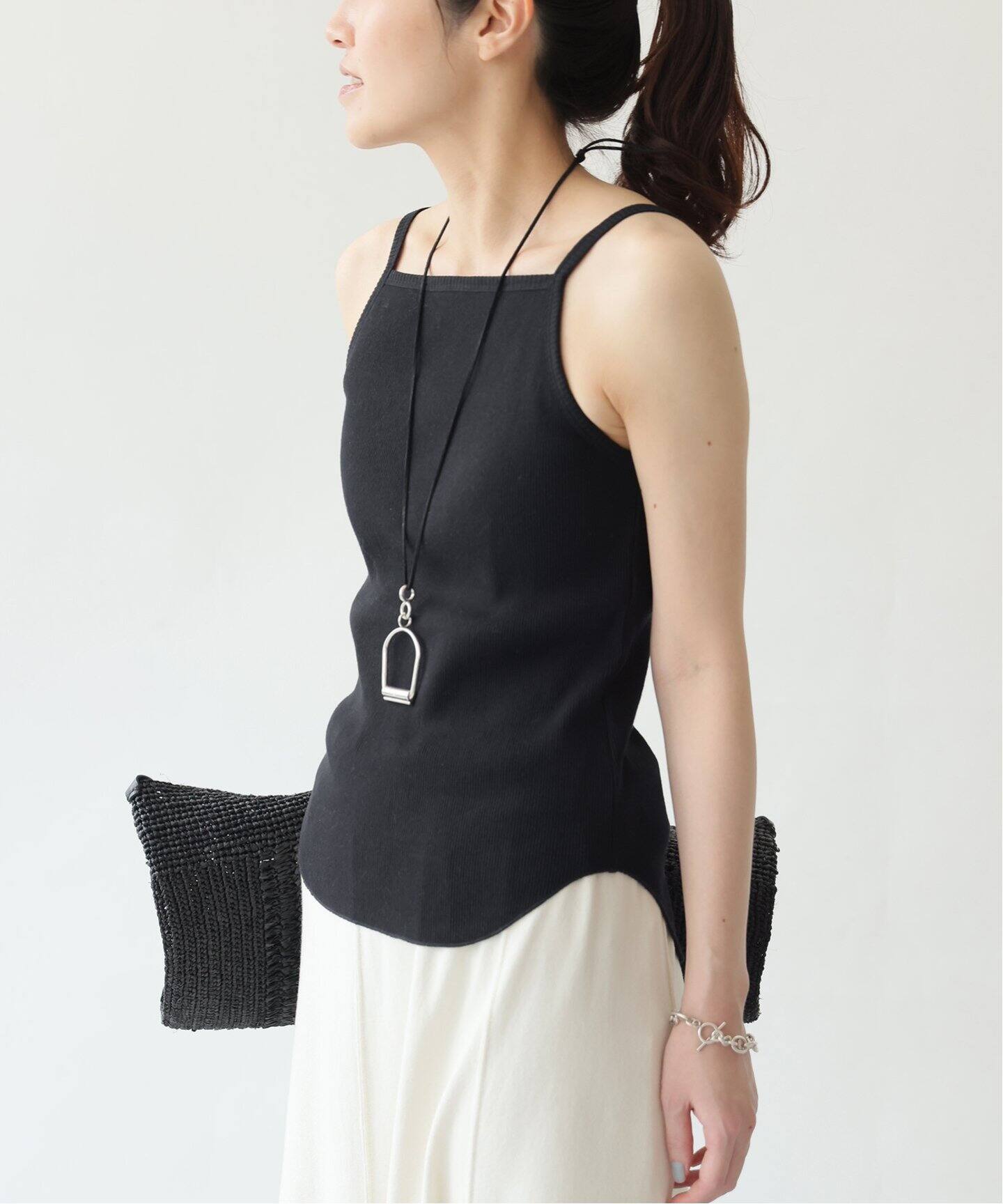 FRAMeWORK×EMILY WEEK オーガニックコットンキャミソール 2枚 エミリーウィーク EMILY WEEK 《追加》オーガニックコットン混