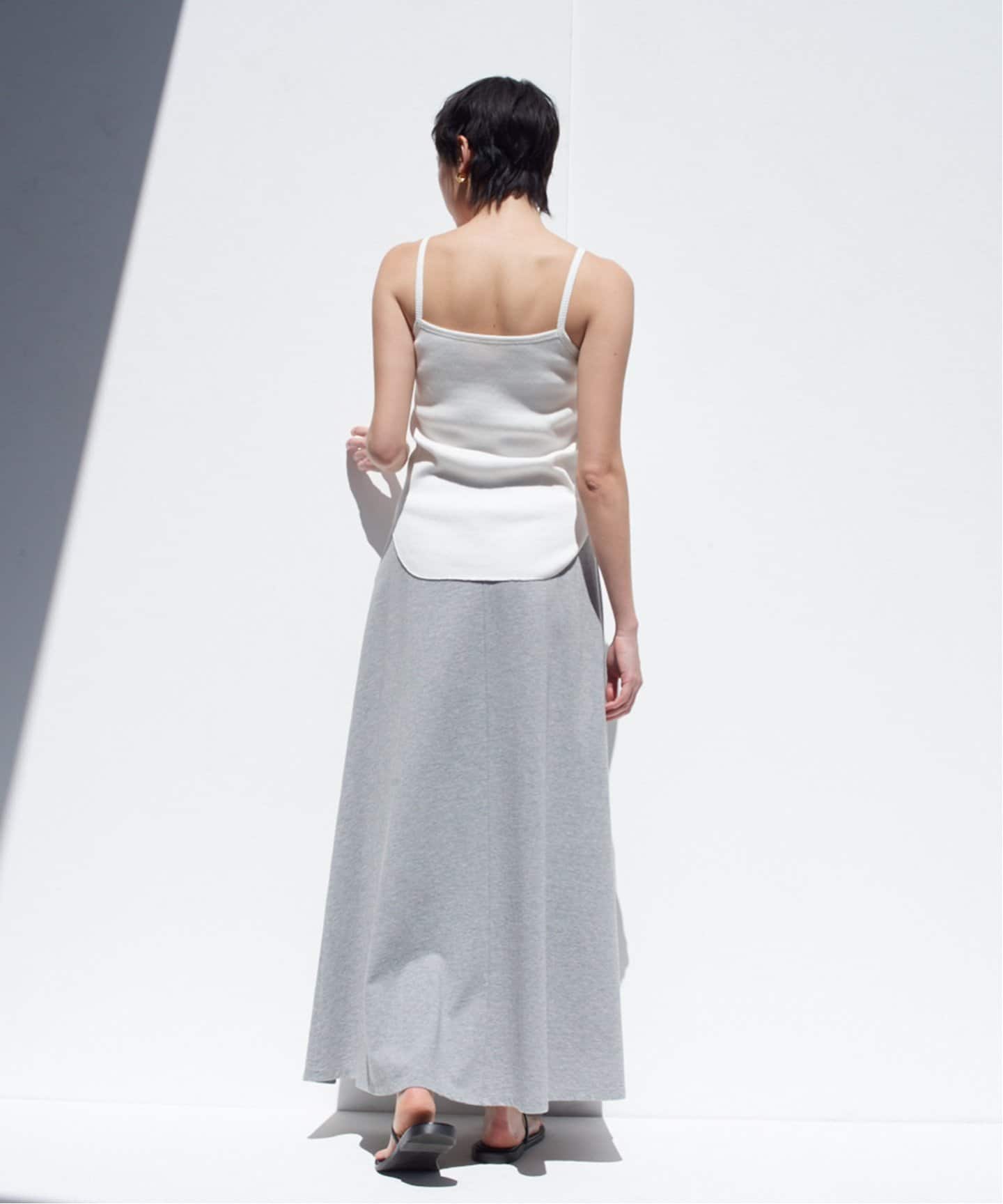 FRAMeWORK×EMILY WEEK オーガニックコットンリブテレコキャミソール