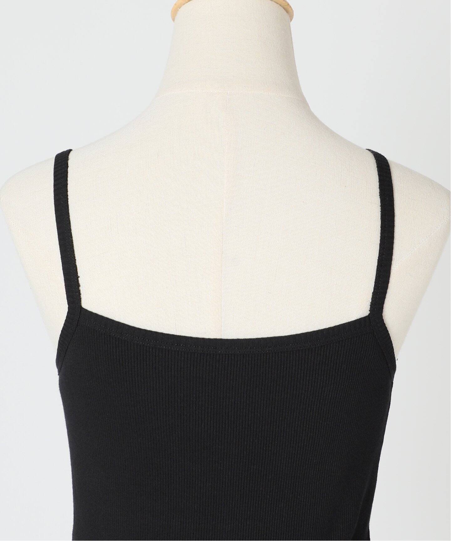 FRAMeWORK×EMILY WEEK オーガニックコットンキャミソール 2枚 FRAMeWORK×EMILY WEEK オーガニックコットンリブテレコ