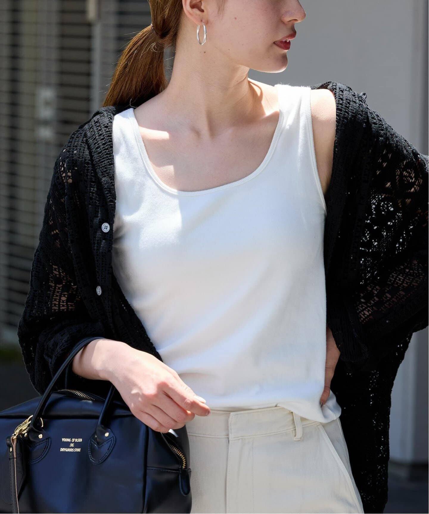 ≪追加≫2wayベアテレコタンク2（タンクトップ）｜FRAMeWORK（フレーム