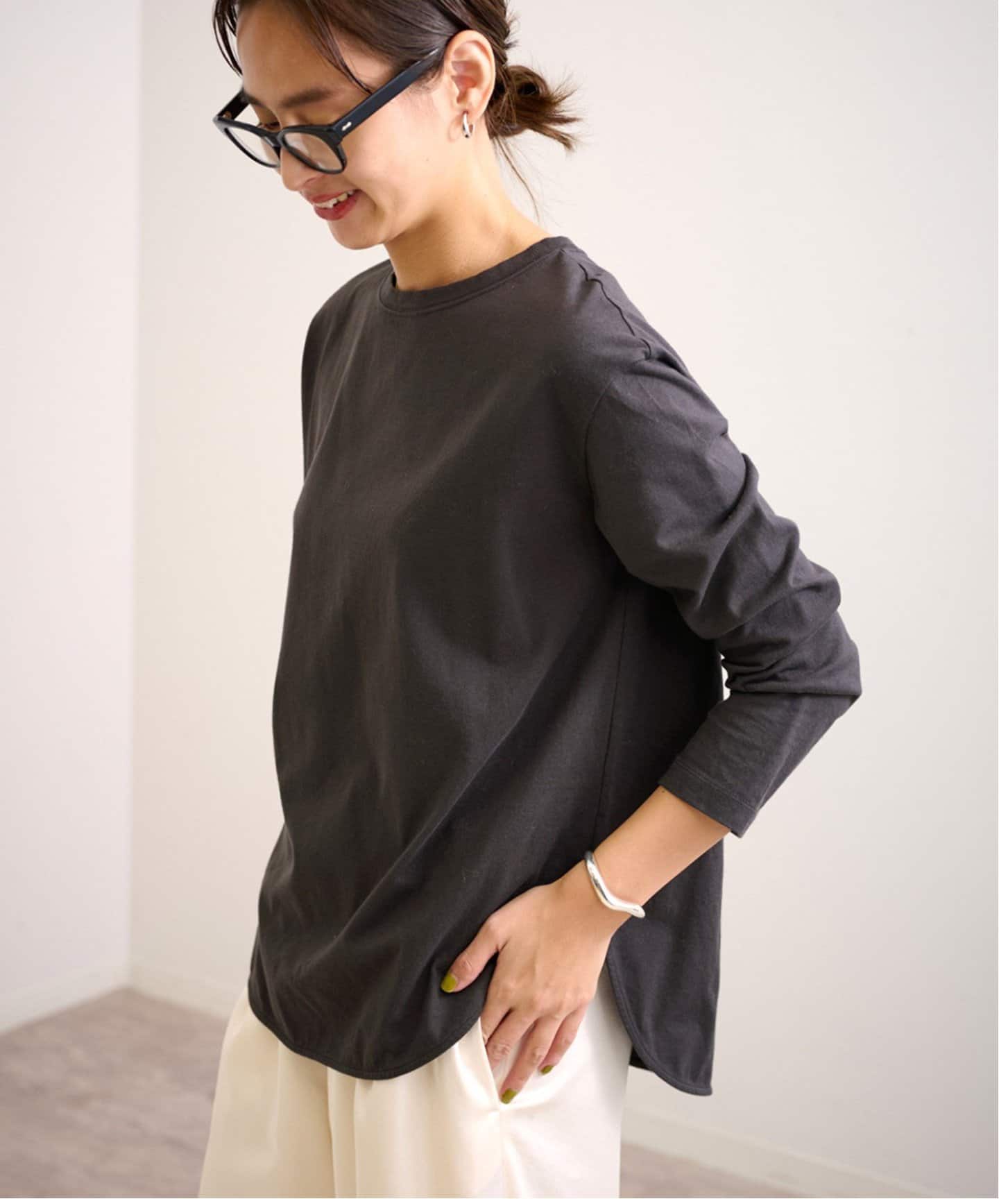 ≪追加≫コットン天竺ラウンドヘム4（Tシャツ／カットソー
