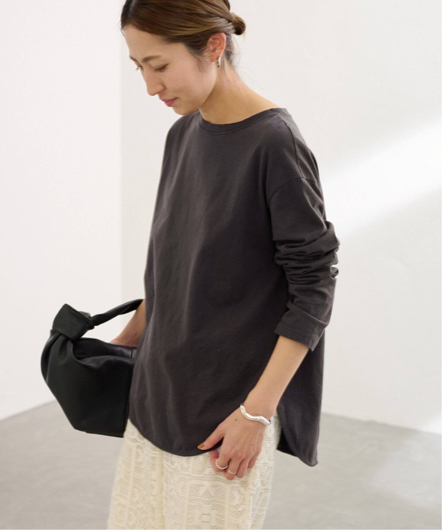 ≪追加≫コットン天竺ラウンドヘム4（Tシャツ／カットソー